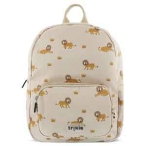 Mochila Estampada Infantil Lively Lion de Trixie – Ligera, Ajustable y Perfecta para Guardería o Paseo