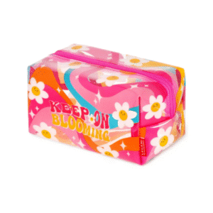 Neceser Daisy de Legami – Estuche de Maquillaje Compacto con Diseño Floral