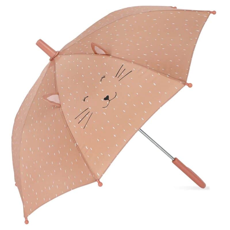 Paraguas Infantil Mrs. Cat de Trixie – Divertido, Ligero y con Orejitas en Relieve