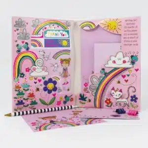 Set de escritura Rainwbow