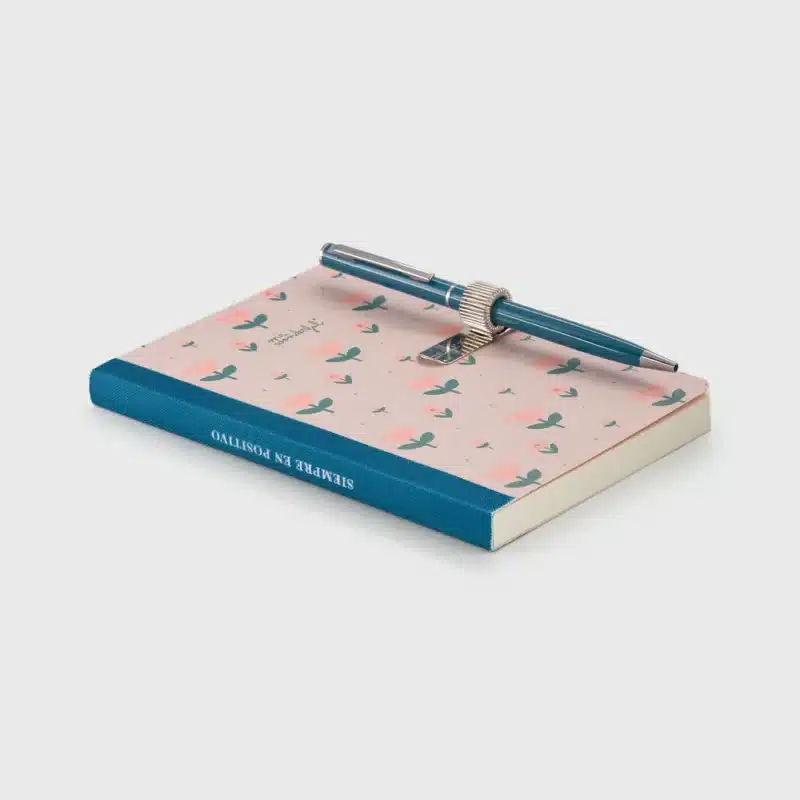 Set de escritura Siempre en positivo Mr. Wonderful – Estuche, libreta y bolígrafo