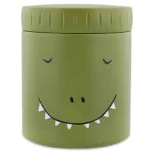 Tarro de Alimentación Isotérmico 350 ml Mr. Dino de Trixie – Conserva Calor y Frío, con Cierre Hermético y Diseño Divertido
