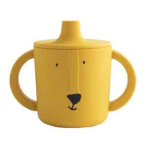 Taza de Silicona para Beber Mr. Lion de Trixie – Antideslizante, Suave y Perfecta para Bebés