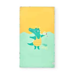 Toalla Dock & Bay Kids Cocodrilos – Tamaño L (160 x 90 cm)