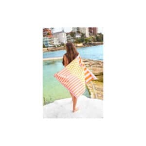 Toalla Dock & Bay Summer Lemonade – Secado rápido 160 x 90 cm