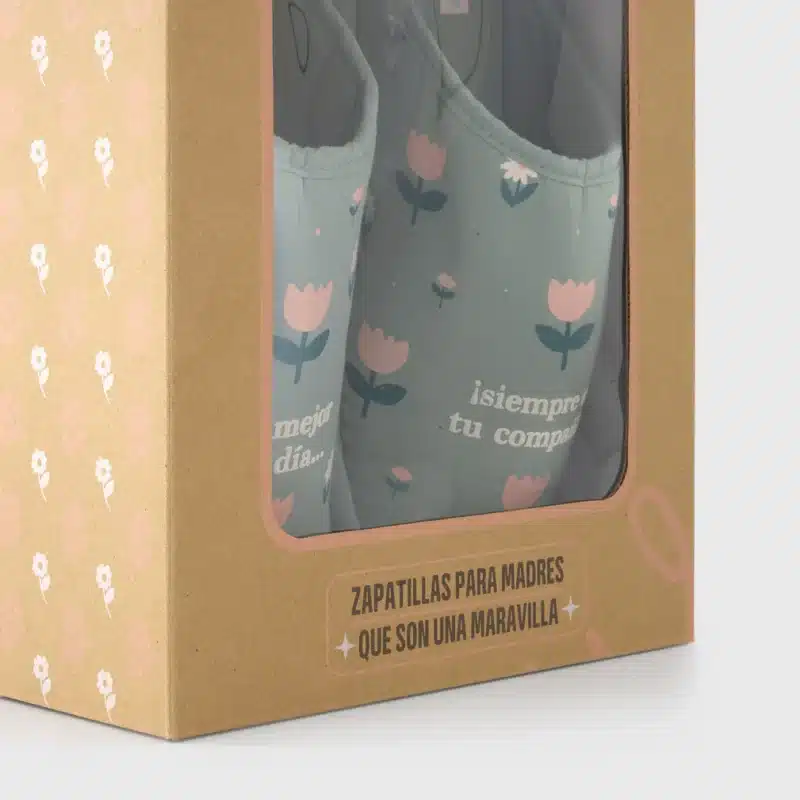 Zapatillas de estar por casa Mr. Wonderful – Lo mejor del día... ¡siempre en tu compañía! – Talla 36-38
