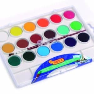 Acuarelas Jovi de 18 colores