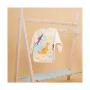 Babero Silicona Soft Biby Jurassic – Flexible, Antimanchas y con Bolsillo Miniland