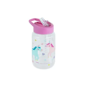 Botella Infantil Kiddie Bottle Fantasy – Antigoteo, con Boquilla Suave y Diseño de Unicornio Miniland