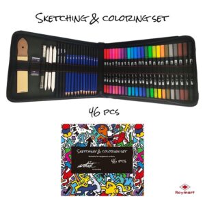 Estuche iniciación Sketch 46P con rotuladores doble punta