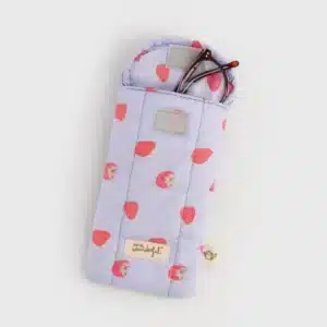 Estuche para Gafas Strawberries – Rígido, Compacto y con Diseño de Fresas Mr. Wonderful