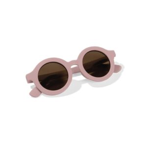 Gafas de Sol Redondas Rosa Claro – Protección UV400 y Estilo Suave Little Dutch