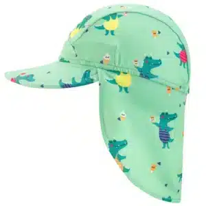 Gorra UPF50+ Cocodrilos Talla S (44-54 cm) – bt.box | Protección Solar para Bebés y Niños Pequeños