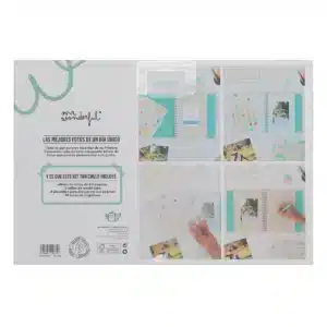 Kit Álbum de Fotos Scrapbooking – “Momentazos y Recuerdos de Mi Primera Comunión” Mr. Wonderful