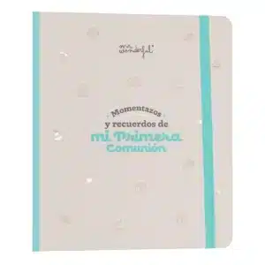 Kit Álbum de Fotos Scrapbooking – “Momentazos y Recuerdos de Mi Primera Comunión” Mr. Wonderful