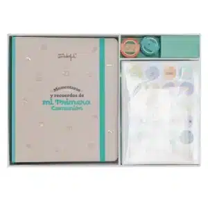 Kit Álbum de Fotos Scrapbooking – “Momentazos y Recuerdos de Mi Primera Comunión” Mr. Wonderful