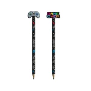 Lápiz Let's Play – Diseño Gamer con Topper 3D