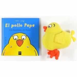 Libro El Pollo Pepe + muñeco