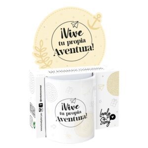 Taza Vive tu propia aventura Lovely Story 330ml – Regalo especial para comuniones