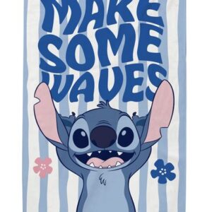 Toalla microfibra 70x140 Make some waves Stitich