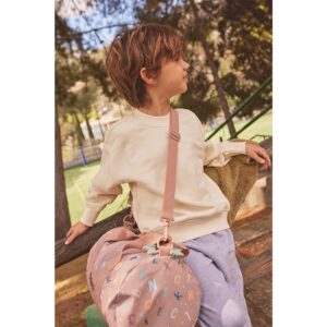 Bolsa de Deporte Infantil Funny Letters – Tutete Personalizable y Ecológica