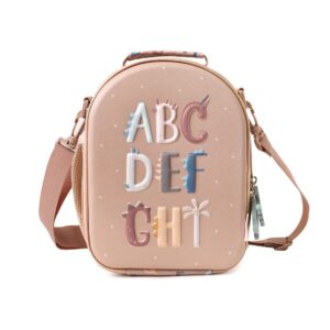 Bolsa de Merienda Térmica 3D Funny Letters – Tutete Color y orden para las meriendas escolares