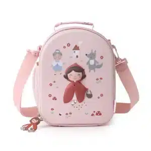 Bolsa de Merienda Térmica 3D Little Red – Tutete Asa larga y diseño en relieve