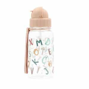 Botella Infantil con Pajita 500ml Funny Letters – Personalizable