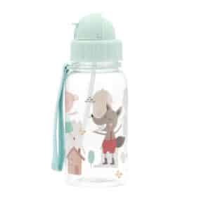 Botella Infantil con Pajita 500ml The Three Little Pigs – Personalizable