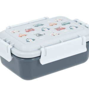 Caja Bento Infantil City Cars – Tutete Vuelta al Cole sin derrames
