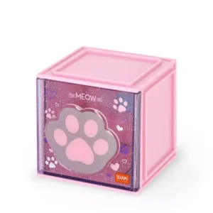 Cutie Cube Kitty – Legami – Organizador modular 3D con dulce diseño de gata
