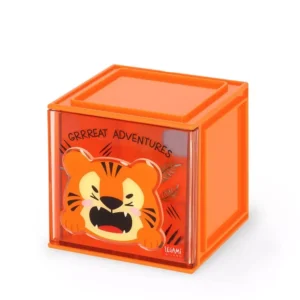 Cutie Cube Tigre – Legami – Organizador modulable con diseño salvaje
