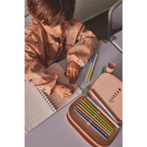 Estuche Plumier Doble Funny Letters – Tutete Diseño retro y educativo con doble cremallera y material reciclado