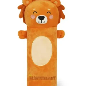 Estuche de Peluche León – Legami – Suave y práctico, ideal para usar en escritorio o mochila