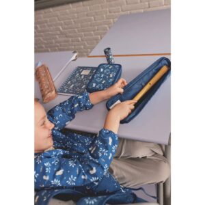 Funda para Flauta Infantil Geometric Nature – Tutete | Con banda elástica y asa para colgar