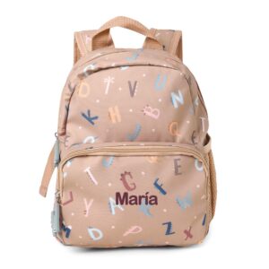 Mochila Infantil Funny Letters – Tutete Personalizable, impermeable y con diseño educativo