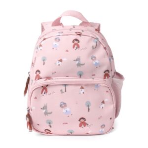 Mochila Infantil Little Red – Tutete Personalizable, impermeable y con asas acolchadas