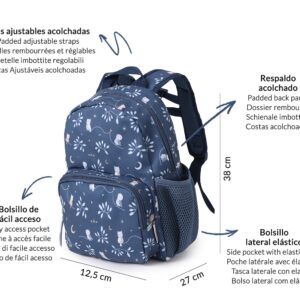 Mochila Infantil Magical Forest – Tutete Impermeable, personalizable y con asas acolchadas