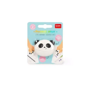 Panda 2-in-1 Pantastic Eraser – Legami – Goma doble función con diseño adorable