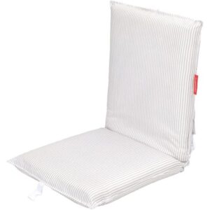 Silla de playa plegable reclinable beige – 5 posiciones y estructura ligera