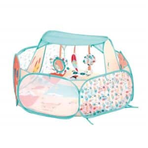 Área de juego modular 3 en 1 – Ludi – Alfombra de actividades evolutiva desde el nacimiento