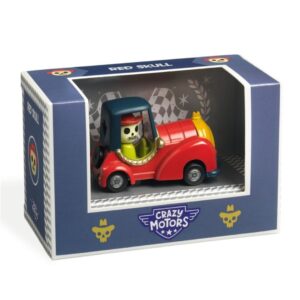Coche de Metal Red Skull Crazy Motors de Djeco