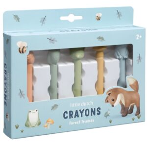 Crayones de Cera Forest Friends – Set artístico infantil – Little Dutch – Desde 2 años