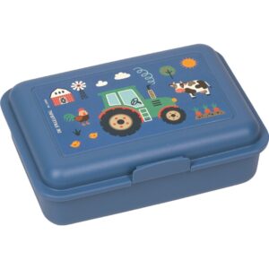 Fiambrera con tractor – Granja Little Friends – Compacta y ajustable para niños