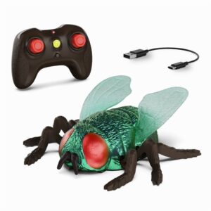 Terra Mosca radio control – Insecto volador interactivo – Juguete sorprendente desde 6 años