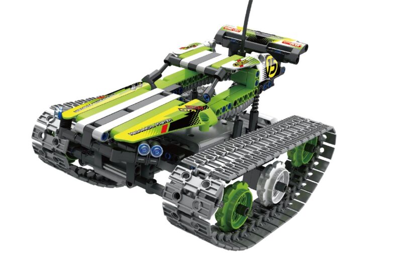 iMMaster Coche Acrobático Radio Control 3 en 1 – Set de construcción 353 piezas – Control remoto y acrobacias desde 8 años