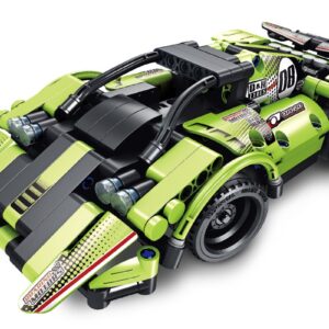iMMaster Coche Deportivo 2 en 1 – Set de construcción con motor – 335 piezas – Montaje doble desde 6 años