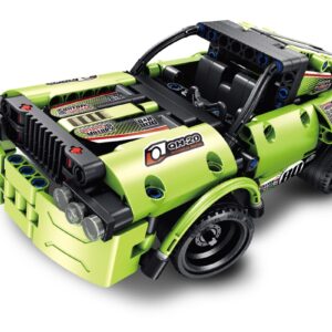 iMMaster Coche Deportivo 2 en 1 – Set de construcción con motor – 335 piezas – Montaje doble desde 6 años