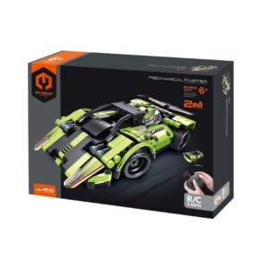 iMMaster Coche Deportivo 2 en 1 – Set de construcción con motor – 335 piezas – Montaje doble desde 6 años