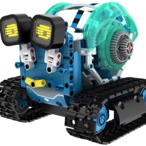 iMMaster Robot Azul con Paneles 3 en 1 – Set de construcción 494 piezas – Robótica creativa desde 8 años